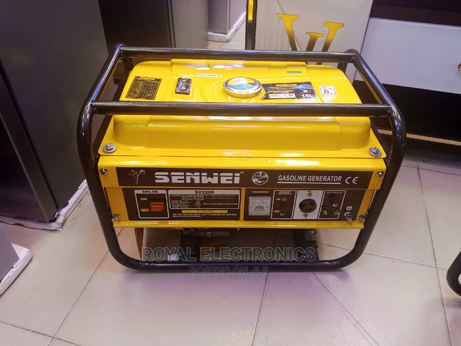 Standard Senwei(SV5200)Manul Start Generator
