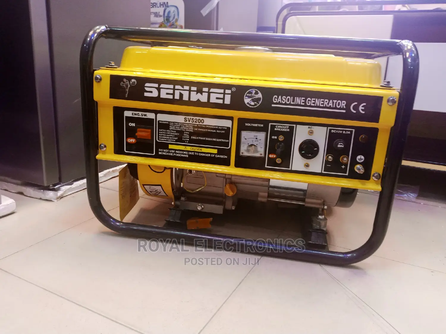 Standard Senwei(SV5200)Manul Start Generator