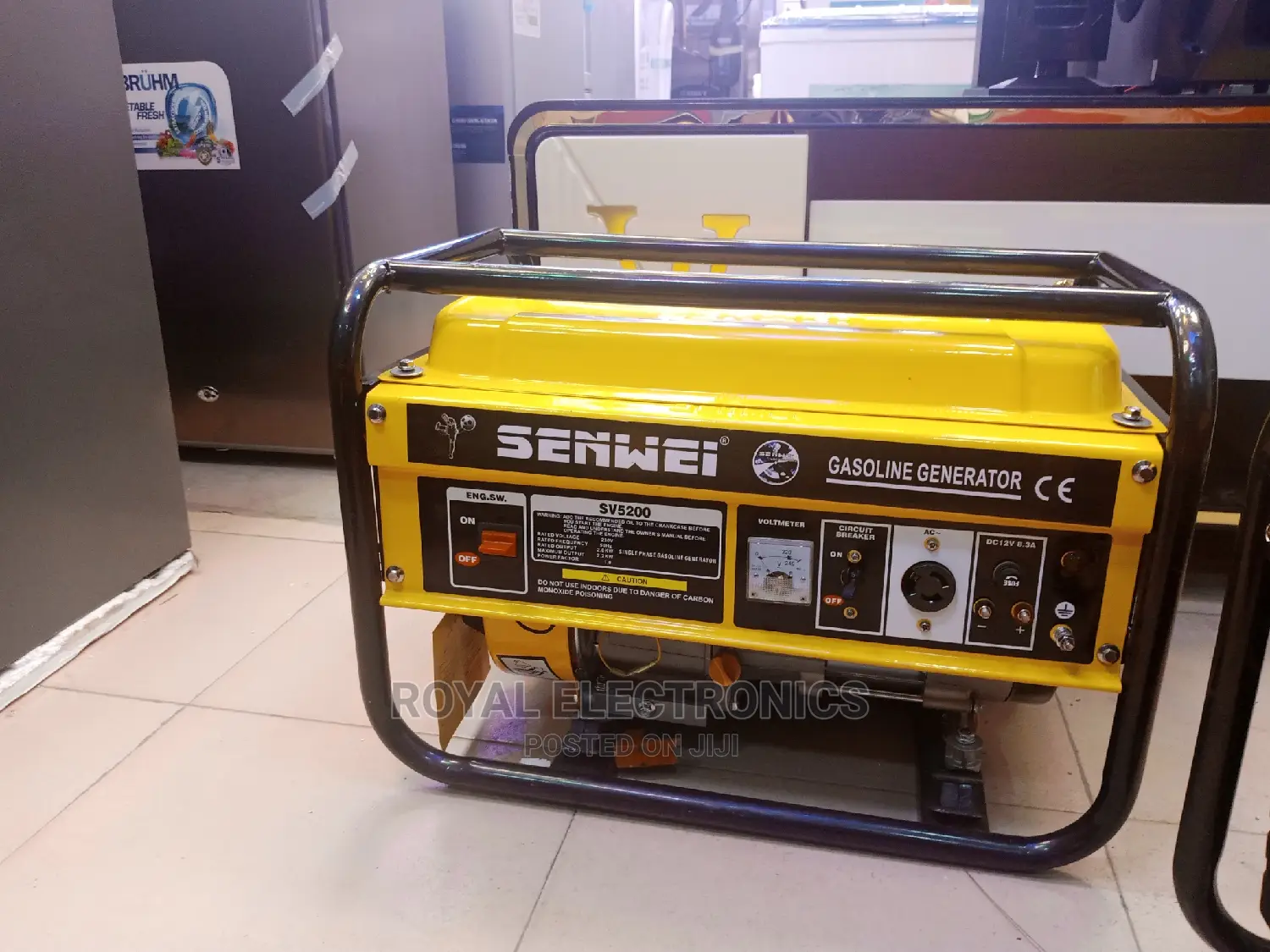 Long Lasting Senwei(SV5200) Manual Start Generator