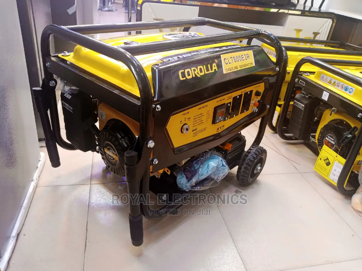 Very New Corolla 4.5kva Key Start Generator With Remote