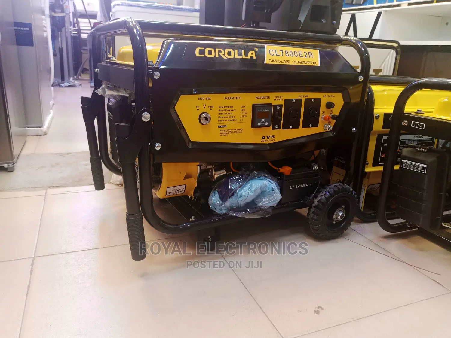 High Quality Corolla 2.8kva Key Start Generator Remote