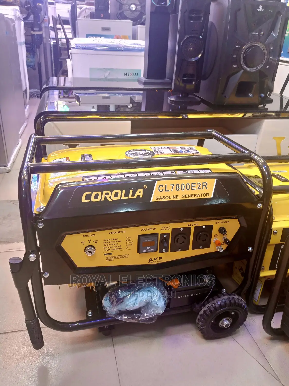 High Quality Corolla 2.8kva Key Start Generator Remote