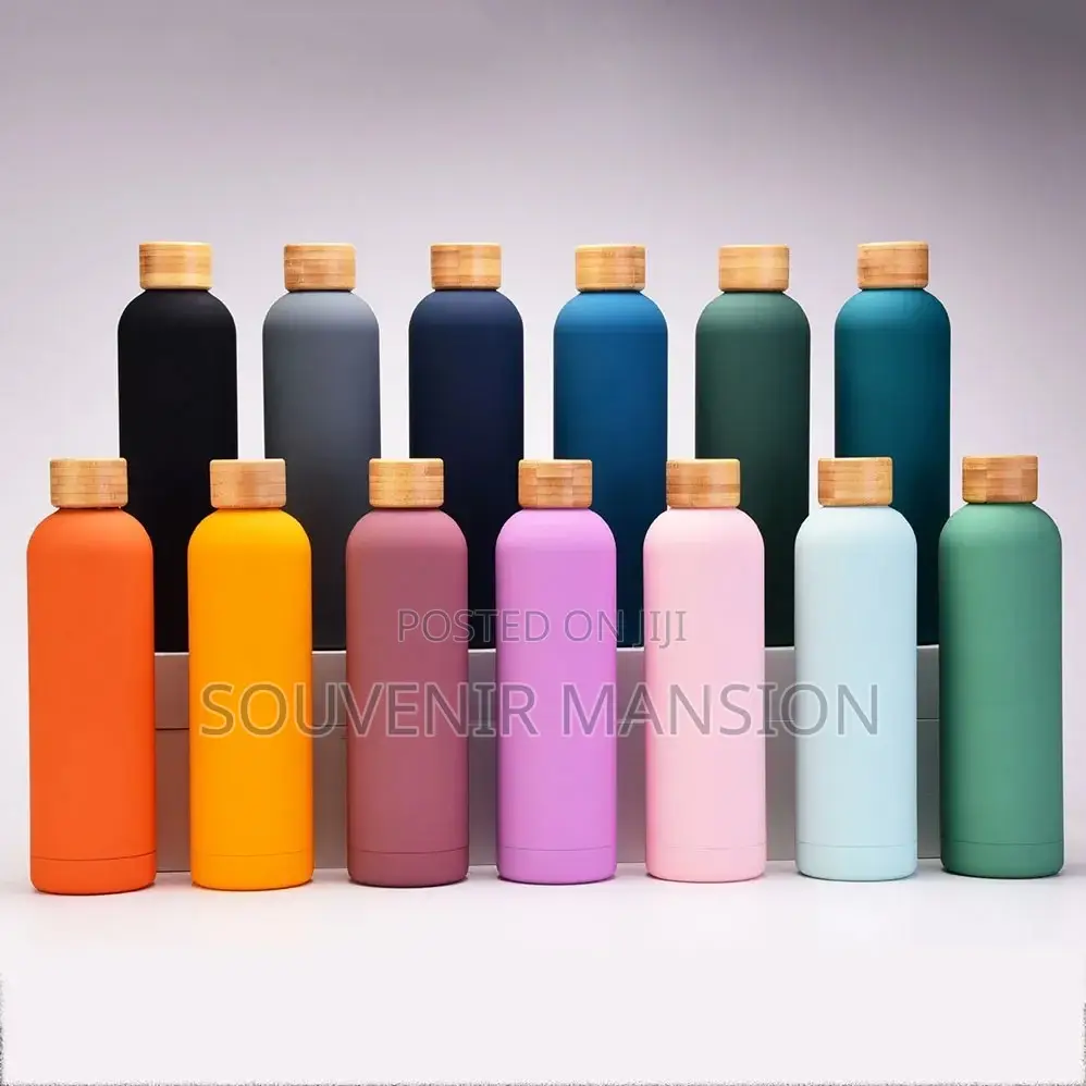 750ml Bamboo Wood Cover Water Bottle