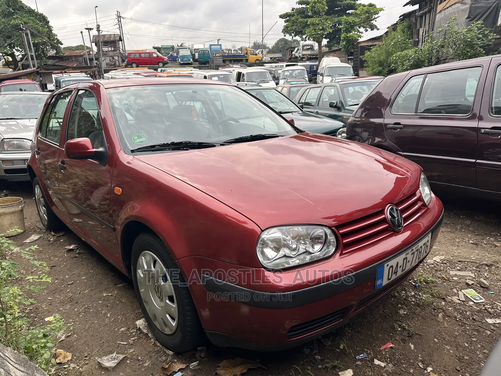 Volkswagen Golf 1.8 T GTI 2002 Burgundy