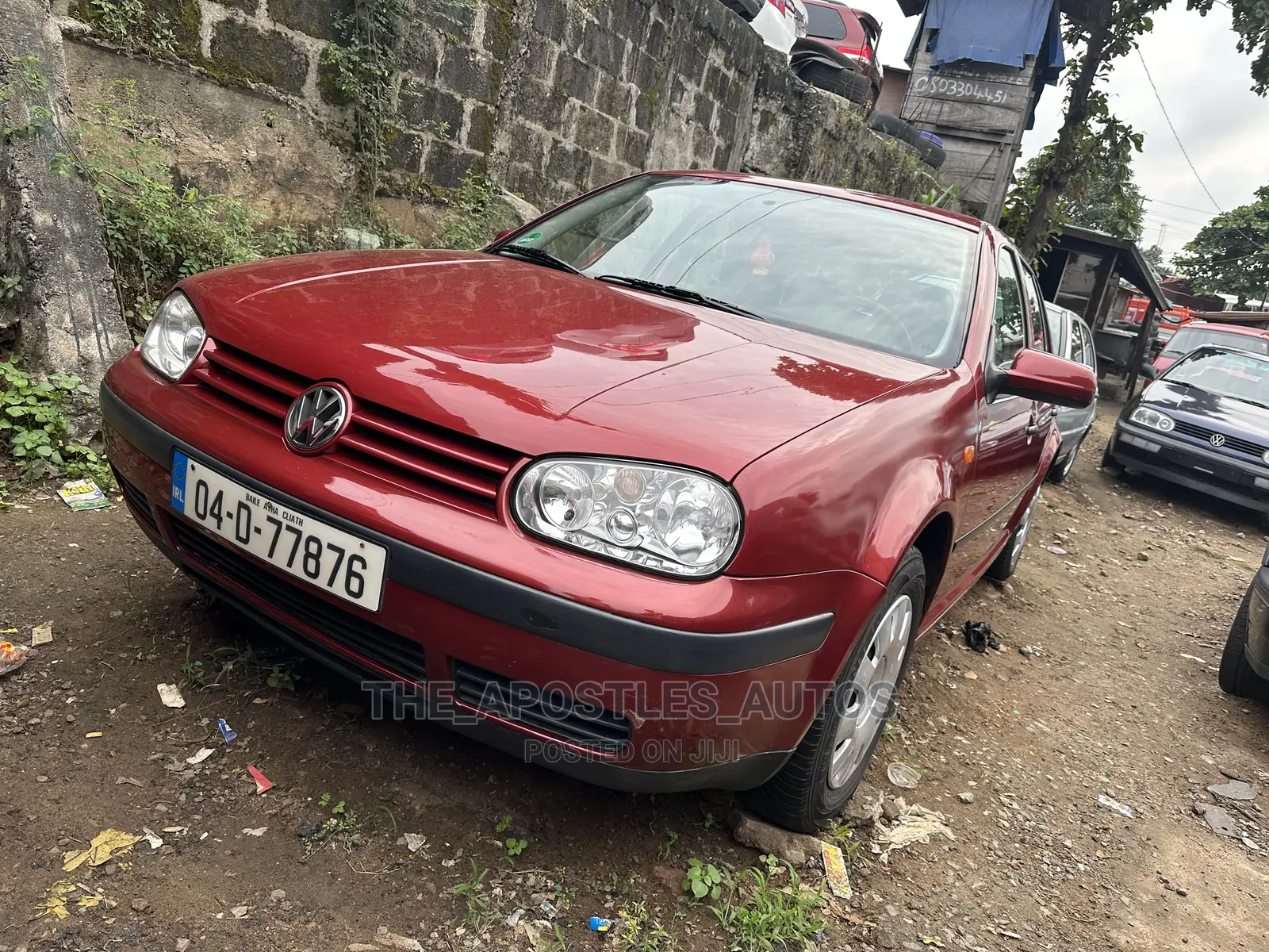 Volkswagen Golf 1.8 T GTI 2002 Burgundy