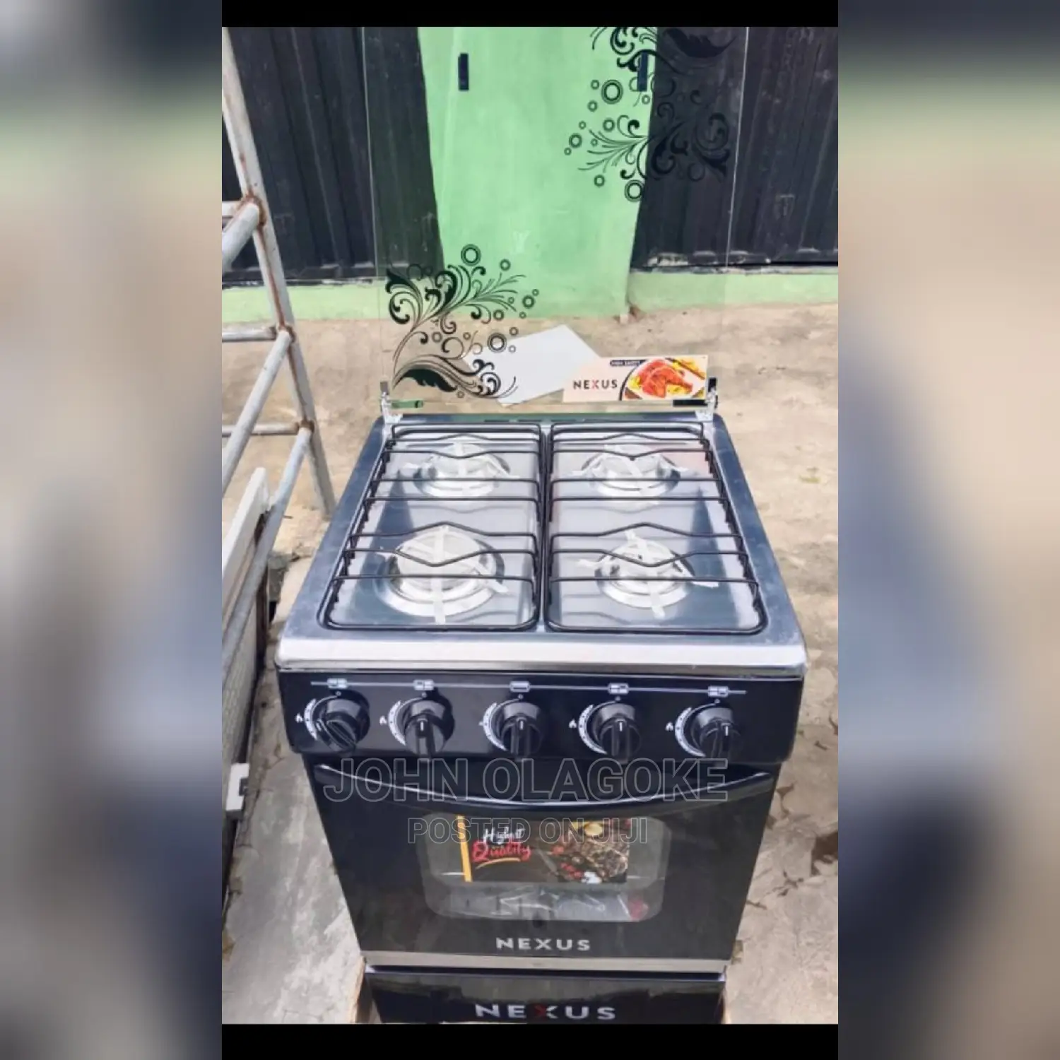 Nexus 4 Burner NX-5055 Gas Cooker (4 + 0) With Oven