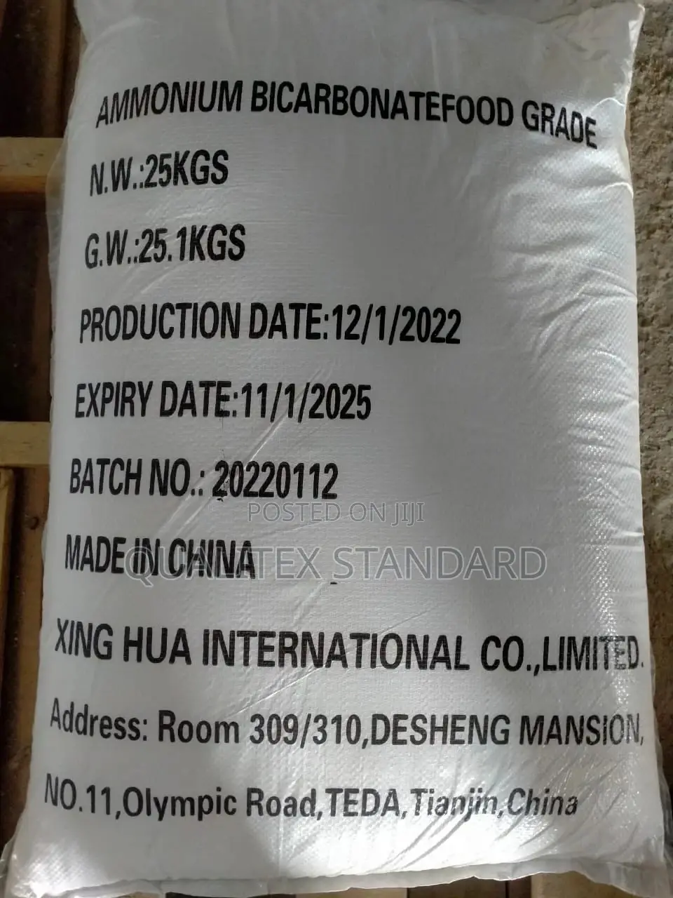 Ammonium Bicarbonate Food Grade Xing