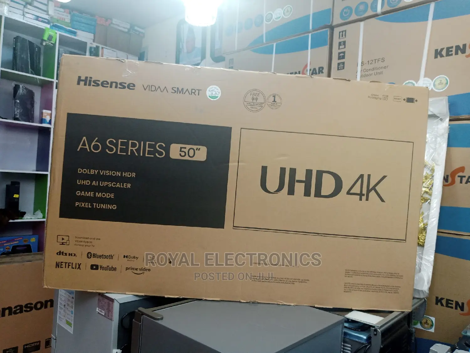 Very New Hisense 50 Inches Smart Uhd Television