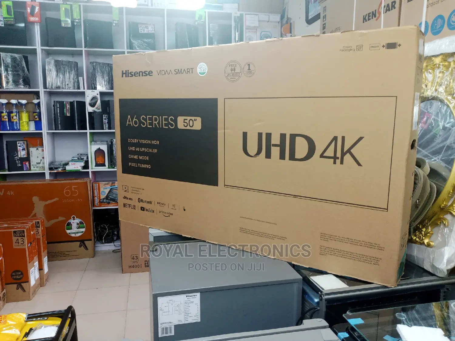 Standard Hisense 50 Inches Smart UHD Television