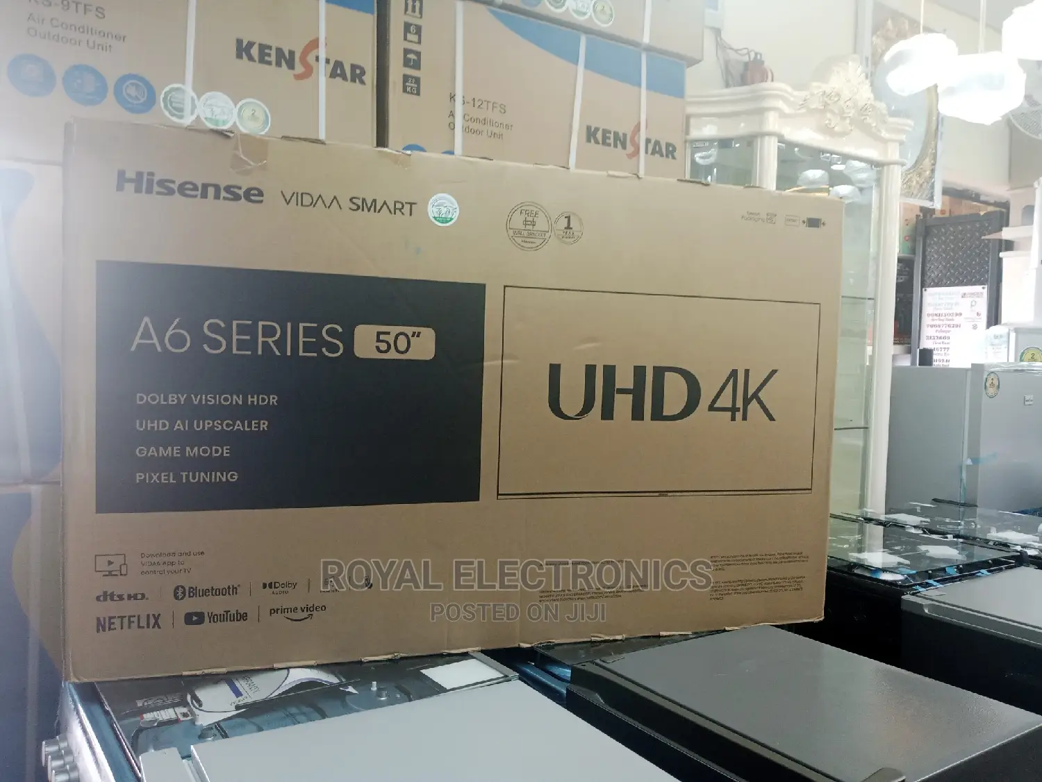 Top Class Hisense 50 Inches Smart UHD Television
