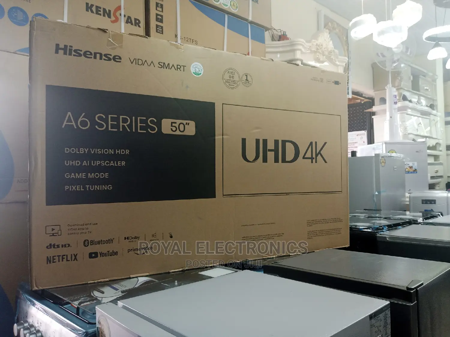World Class Hisense 50 Inches Smart UHD Television