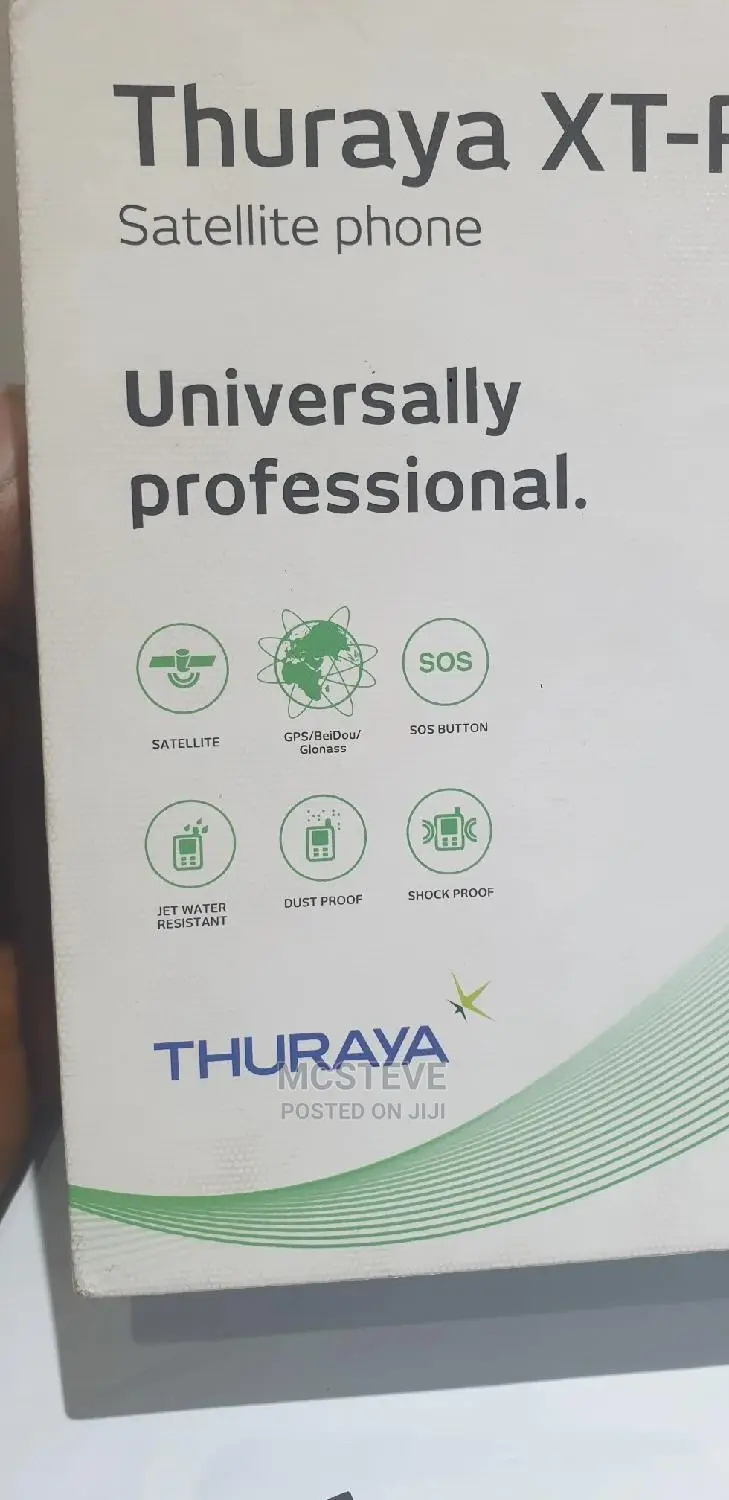 New Thuraya XT Pro Black
