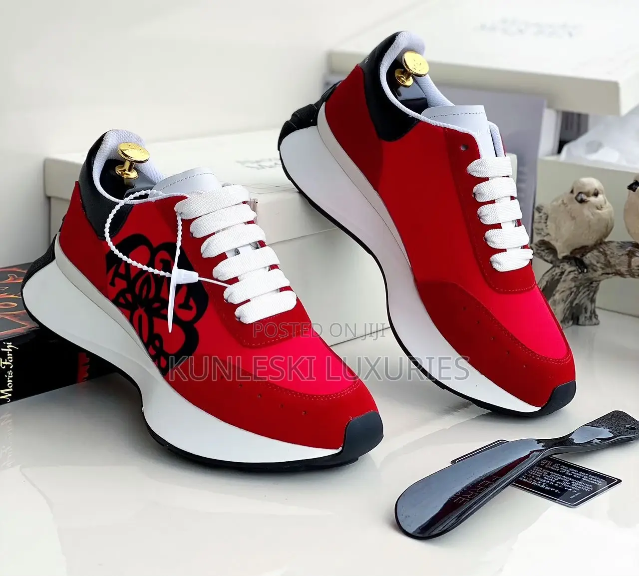 Original Alexander McQueen Men Sneakers Collections