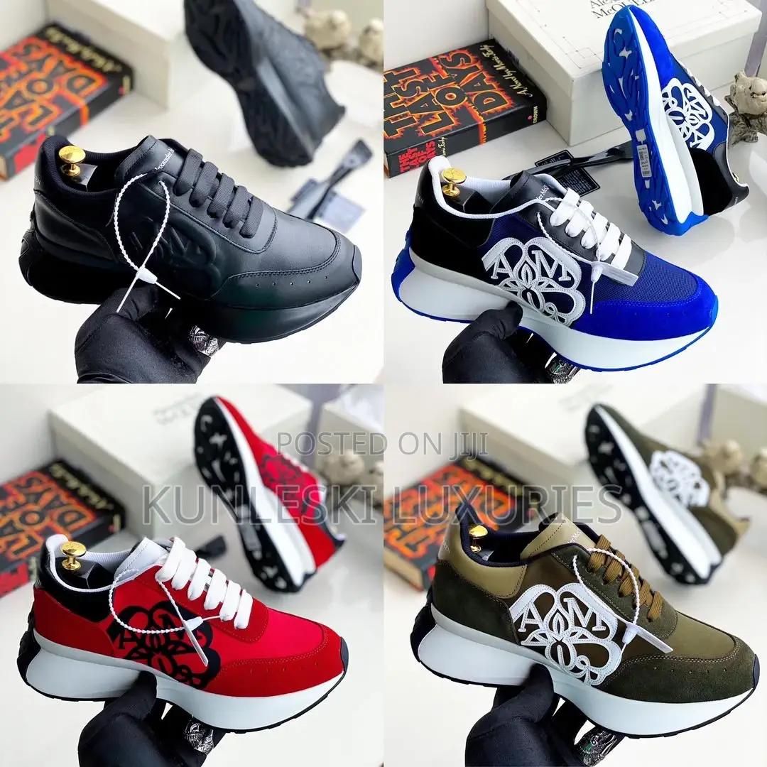Original Alexander McQueen Men Sneakers Collections