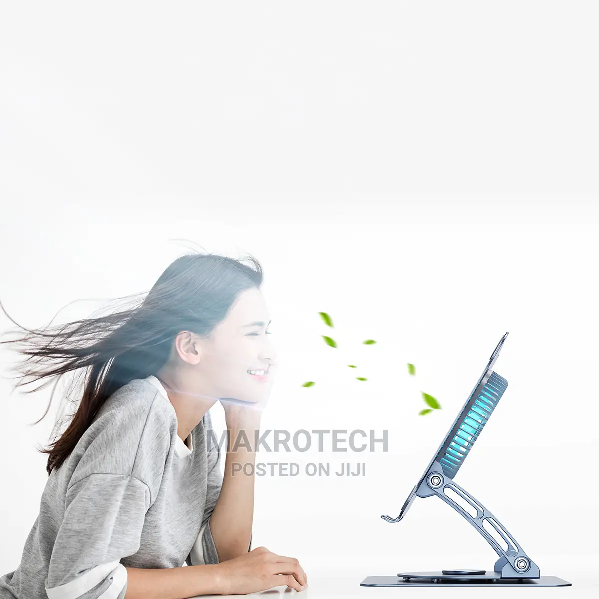 Laptop Stand Computer Stand With Cooling Fan Rotatable 360