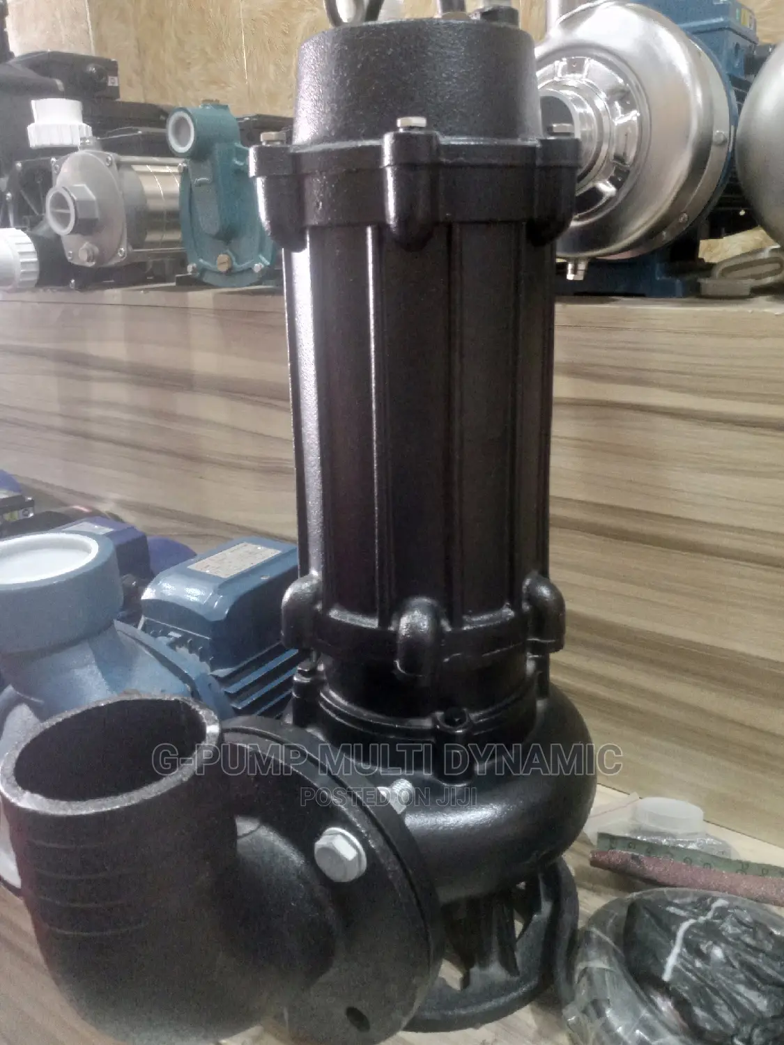 Sewage Submersible Pump 6.5hp With Strong Impeller