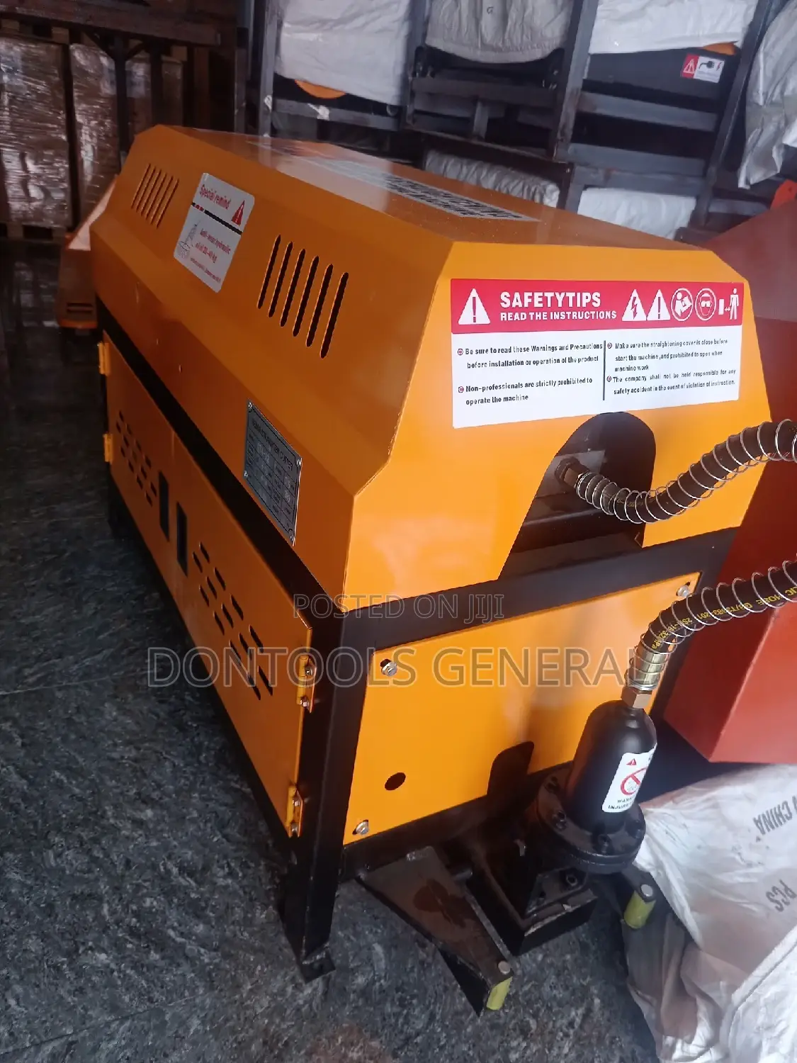 GT4-12 Steel Bar Straightening Cutting Machine Hydraulic