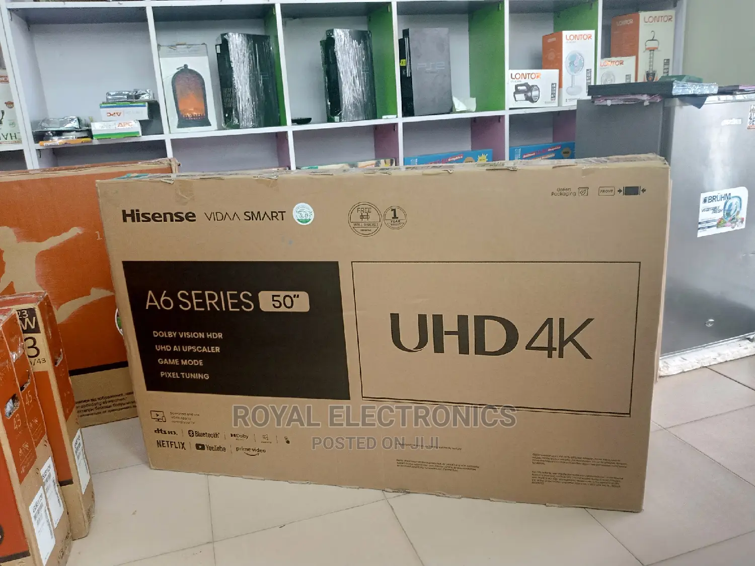 Trendy Design Hisense 50 Inches Smart Uhd Television
