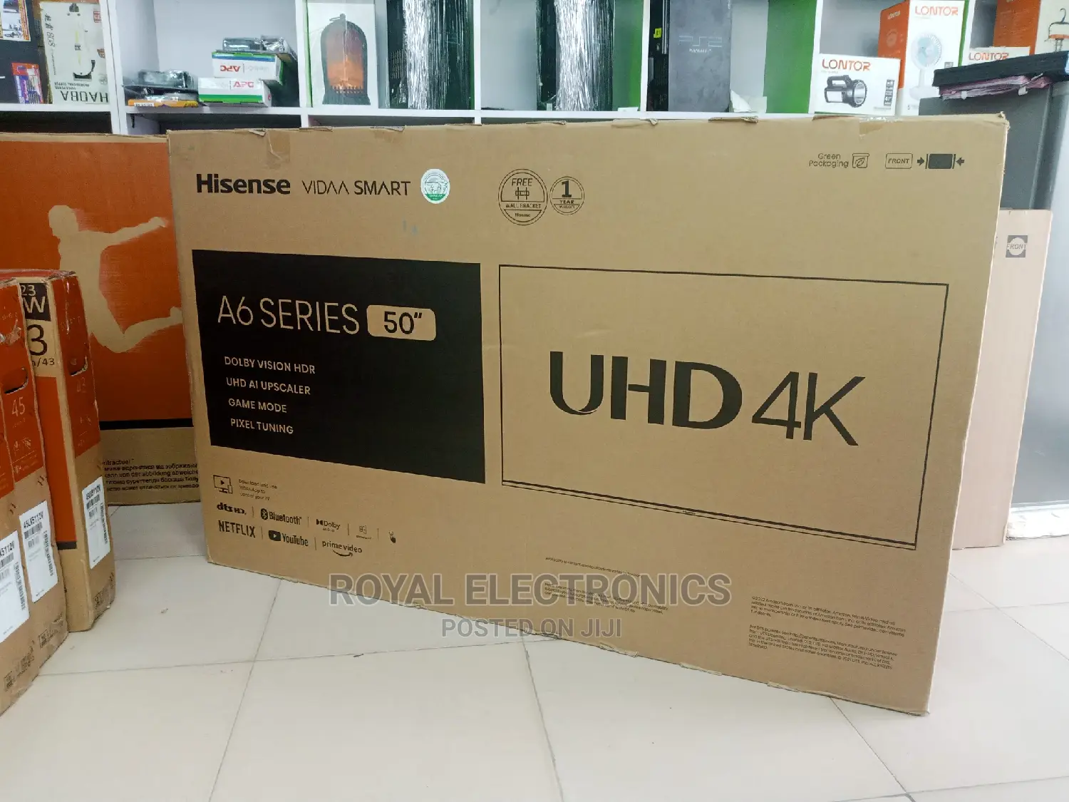Trendy Design Hisense 50 Inches Smart Uhd Television