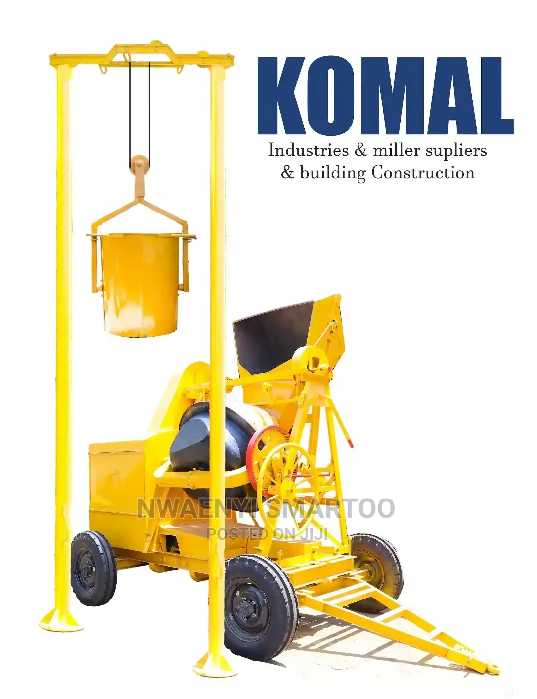 Self Load 560litres Concrete Mixer Original One
