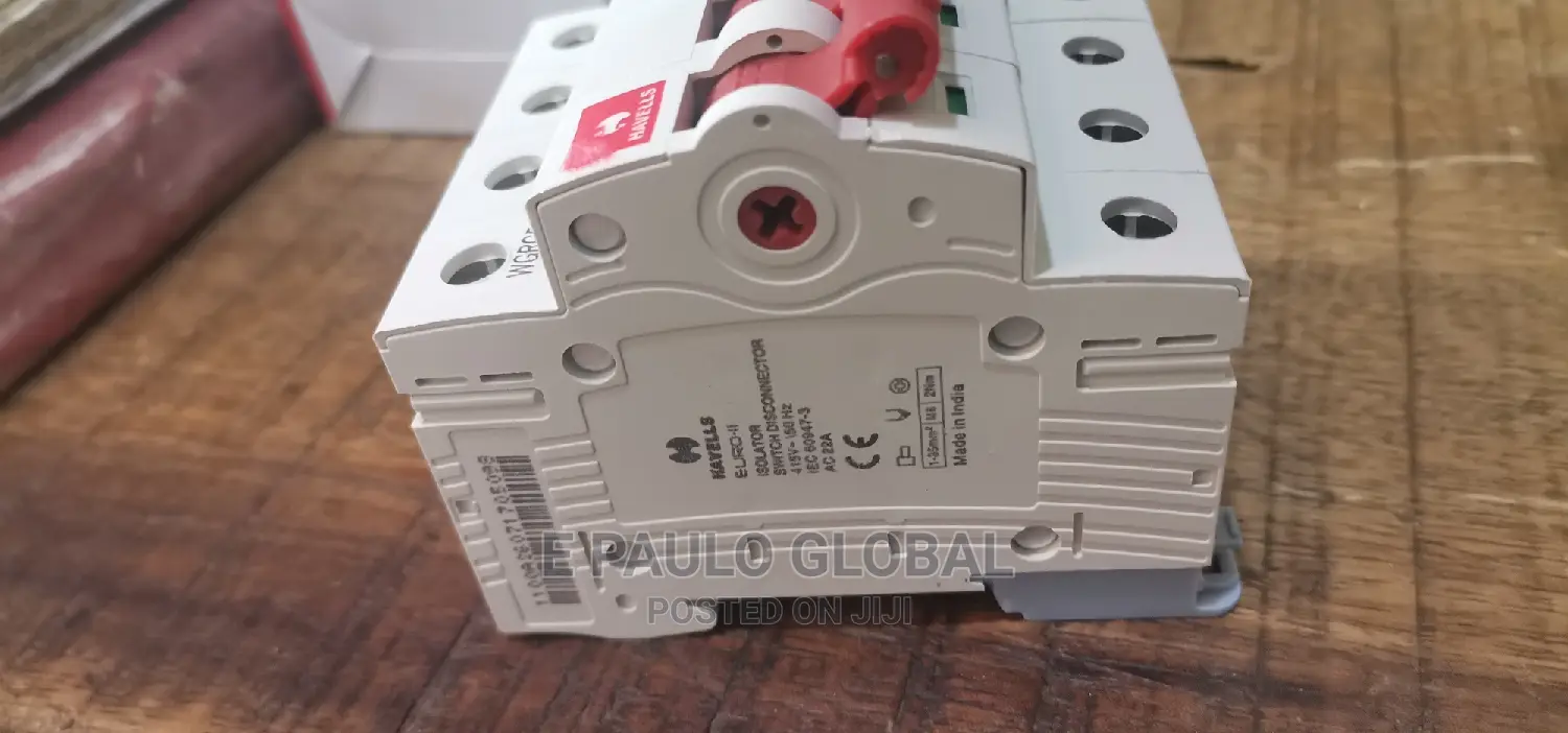 100amps 4pole Main Switches Breaker Havell