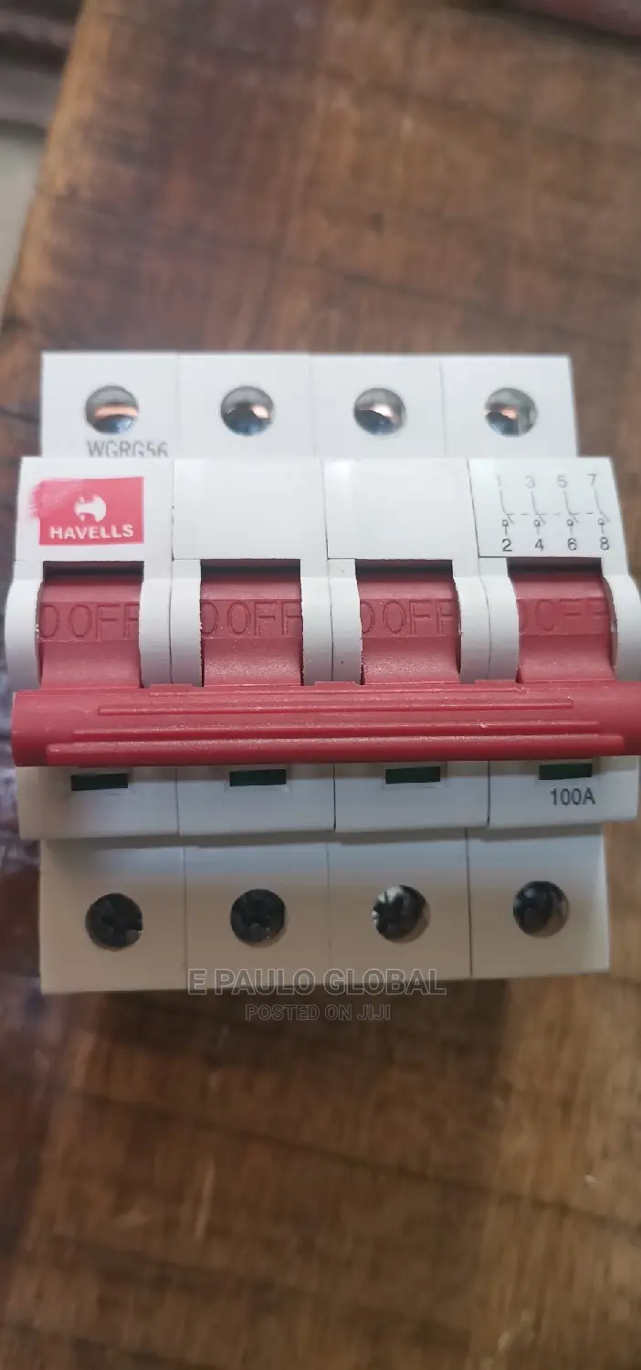 100amps 4pole Main Switches Breaker Havell