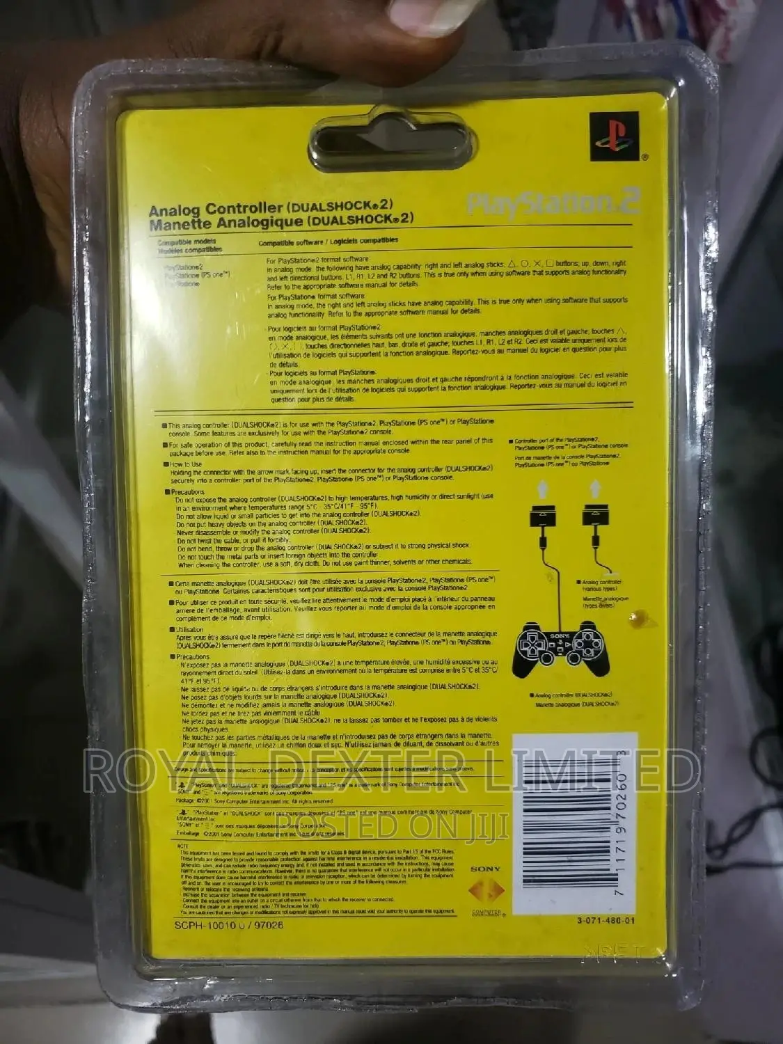 Play Station 2 Dual Shock Controller