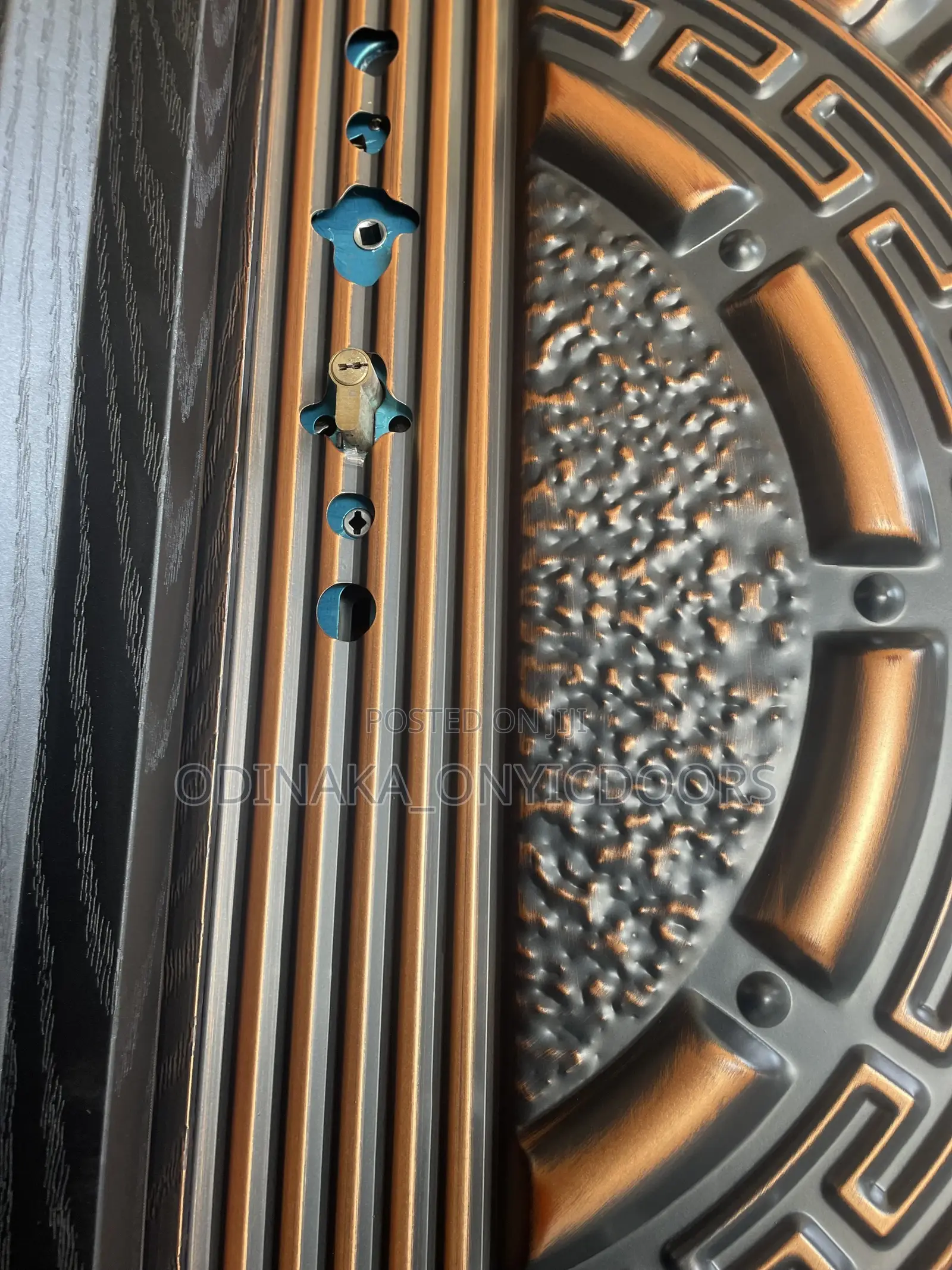 7ft By 3ft German Copper Iron(Peacock Design)