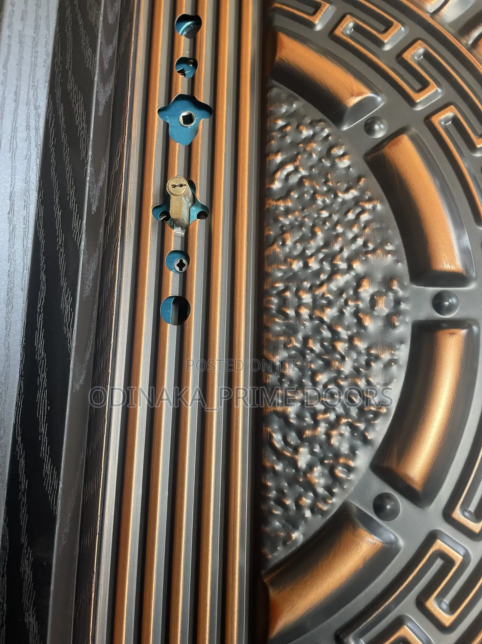 7ft By 3ft German Copper Iron(Peacock Design)