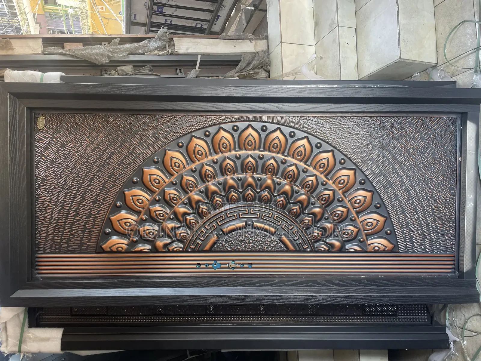 7ft By 3ft German Copper Iron(Peacock Design)