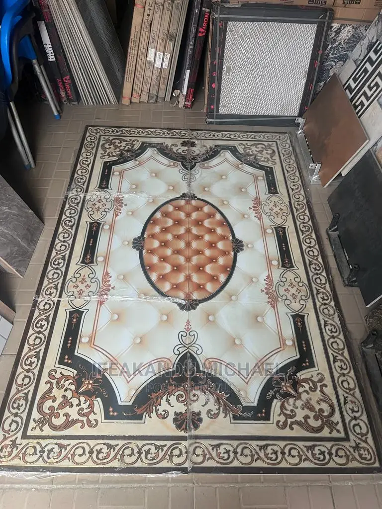 Center Design Palour Floor Tiles