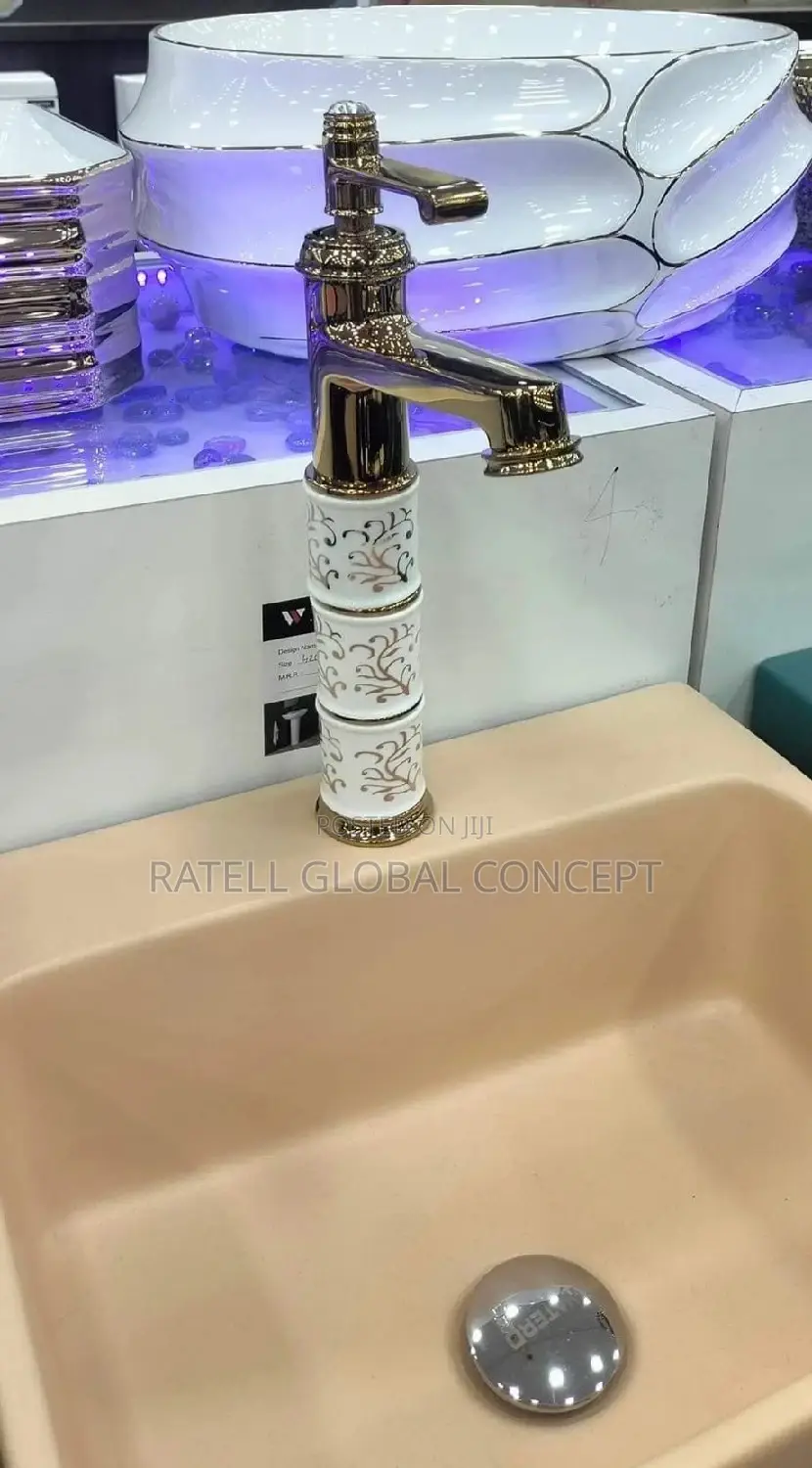 Antique Gold Shower Set
