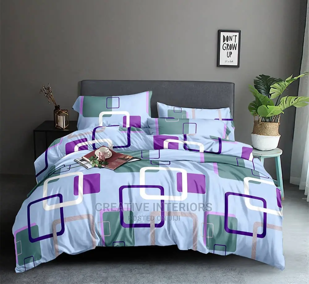 6by6 Duvets With 4pillow Case and Bedspread