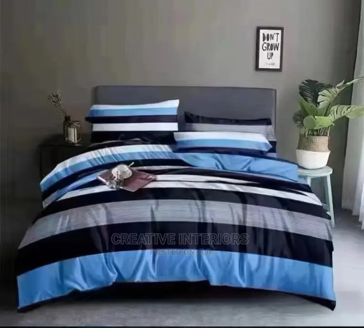 6by6 Duvets With 4pillow Case and Bedspread