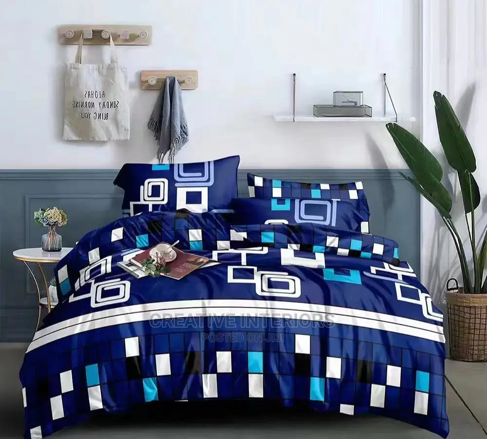 6by6 Duvets With 4pillow Case and Bedspread