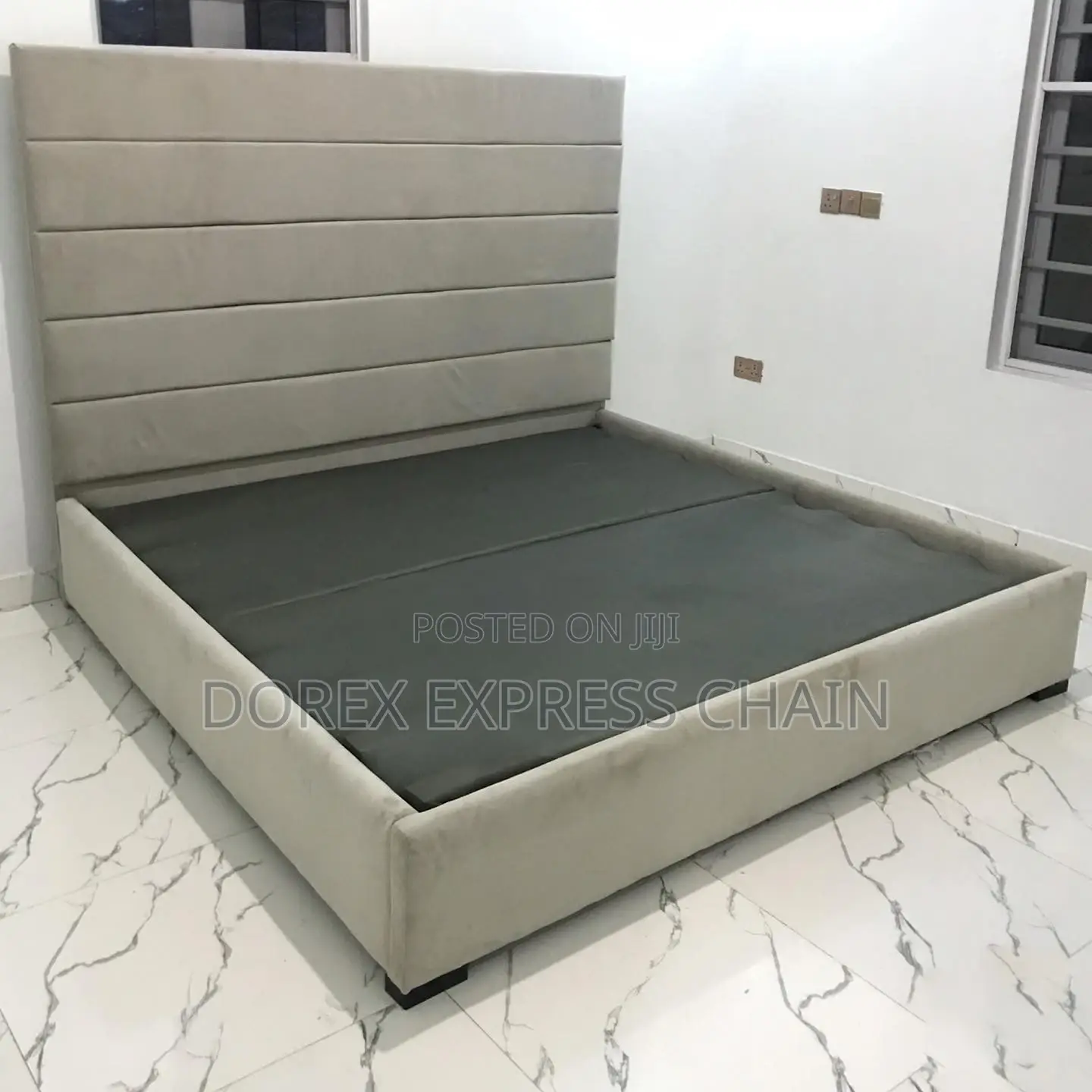 Bedframe - Made of Strong Wood.
