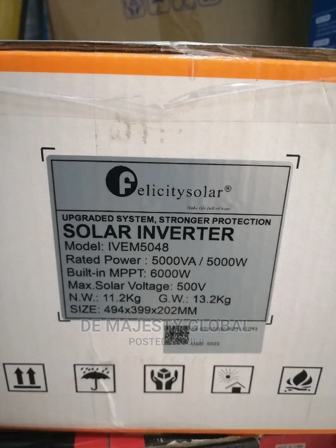 5kva 48V High Voltage Felicity Hybrid Inverter