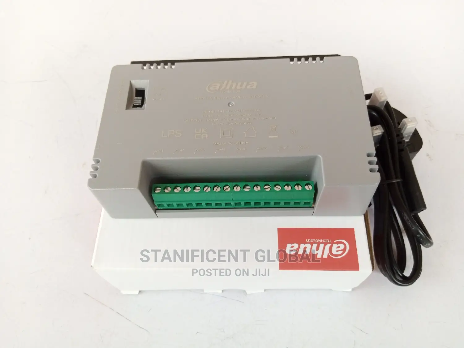 Dahua 8way Power Supply Box With Power Cord