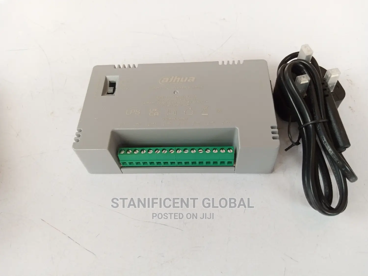 Dahua 8way Power Supply Box With Power Cord