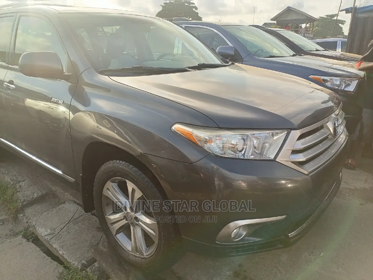 Toyota Highlander Limited 2012 Gray