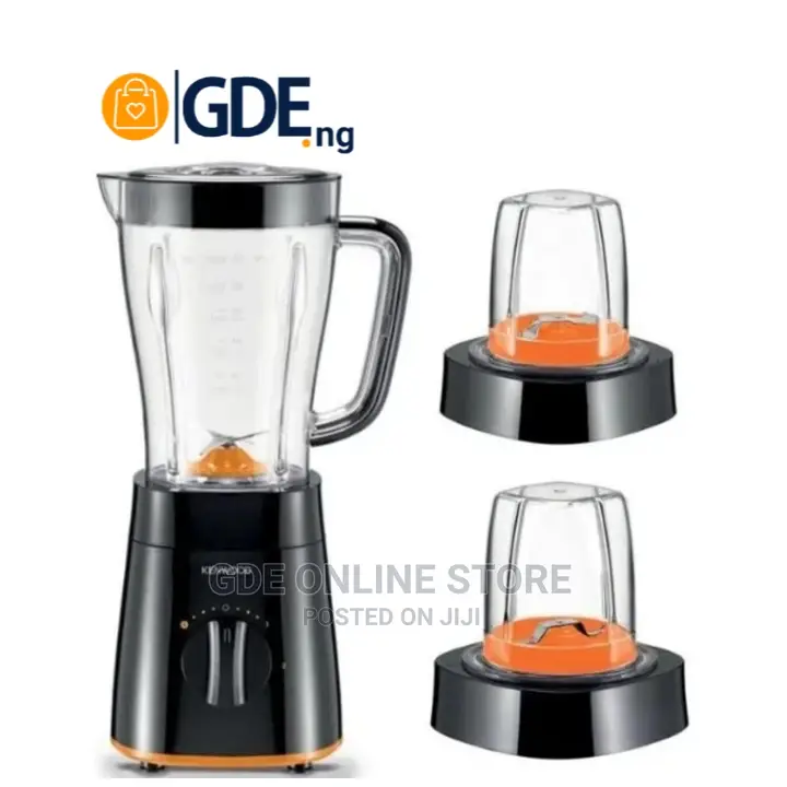 Kenwood Blender With 2mill - Black - 1.5l -500w
