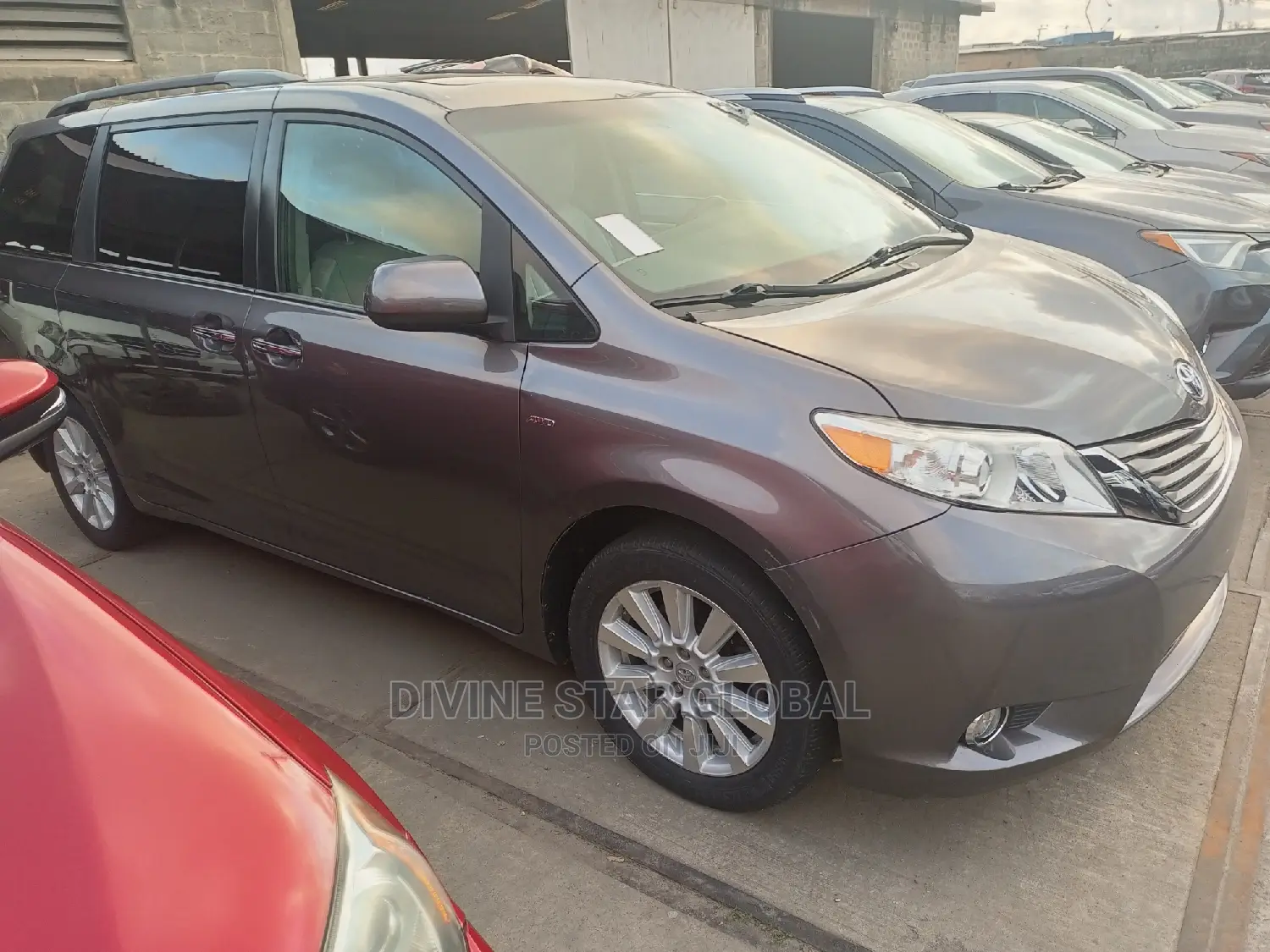 Toyota Sienna 2017 Gray