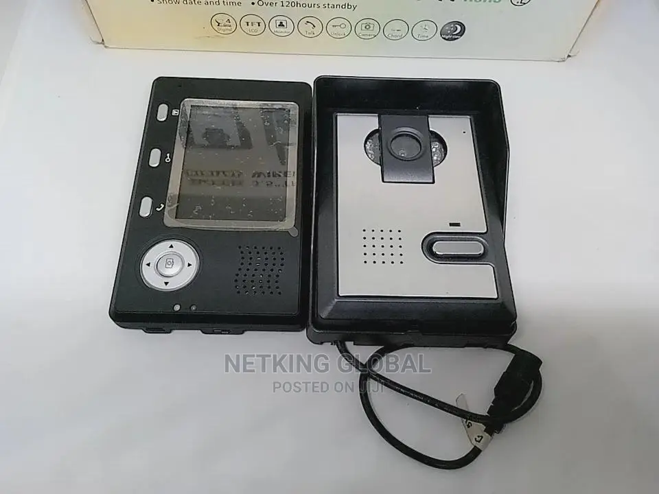 Wireless Video Door Phone With Ir Camera 3.5"