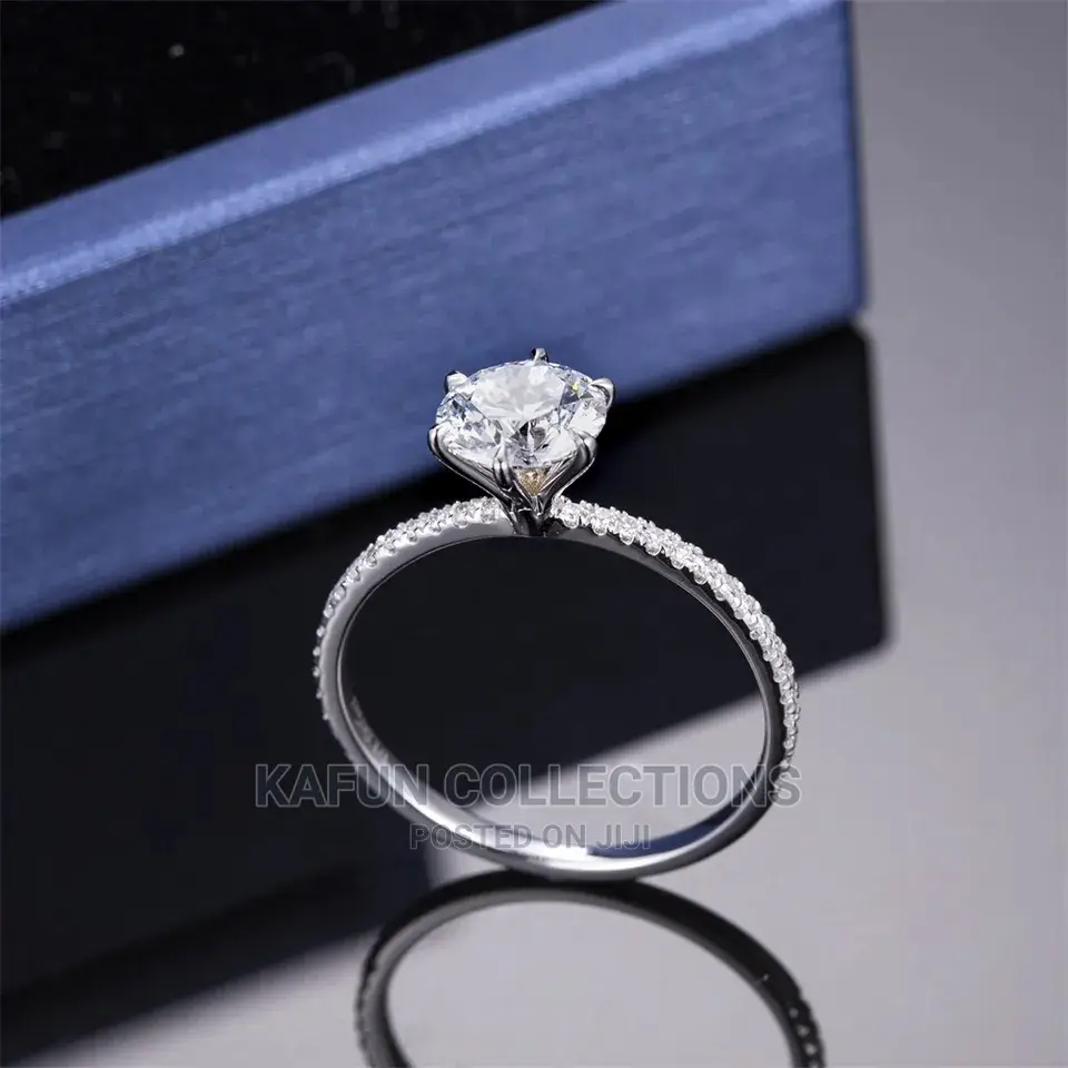 High Quality Sterling Silver Proposal/ Engagement Ring