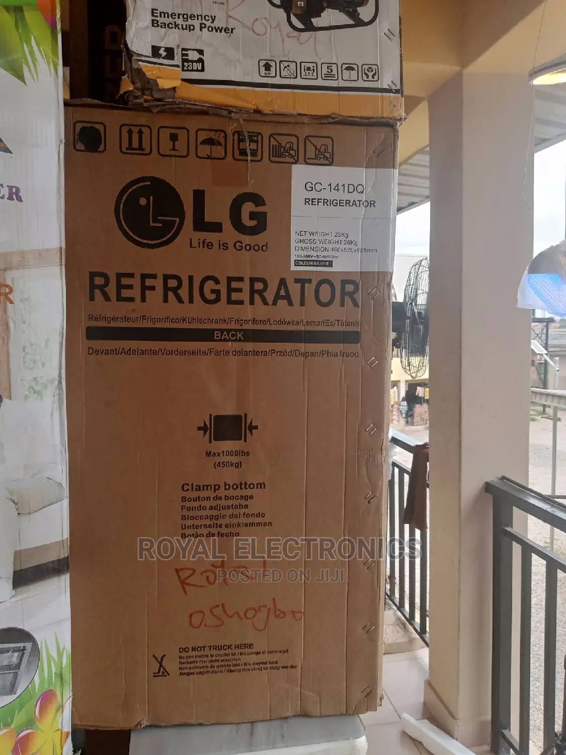 Original Quality Lg 141l Fast Freezing Refrigerator