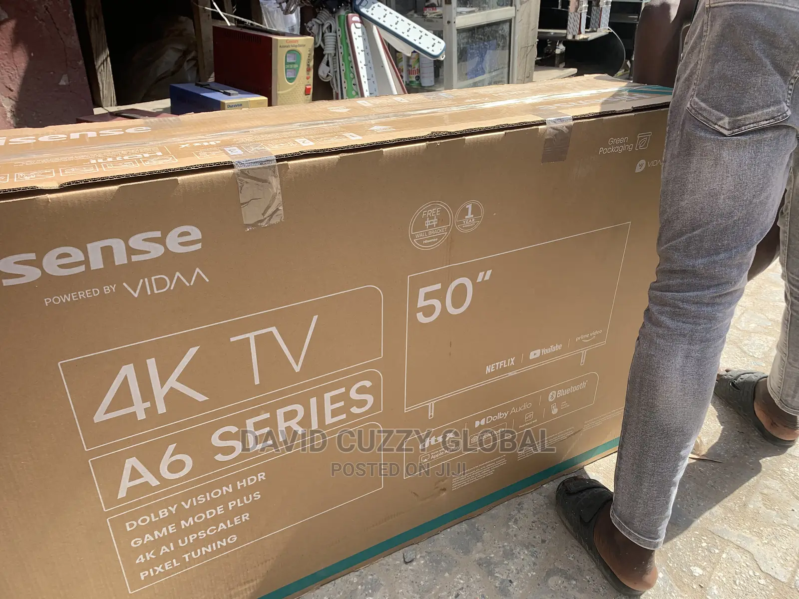 Original 2023 Hisense 50 Inch Smart Tv