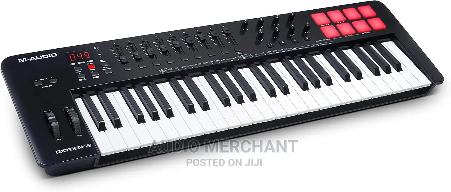 M-audio Oxygen 49 – 49 Key Usb Midi Keyboard Controlle