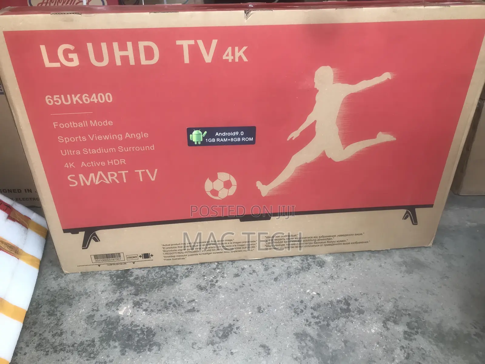 Lg 65 Inches Smart Tv.With Facebook,Youtube,Netflix and More