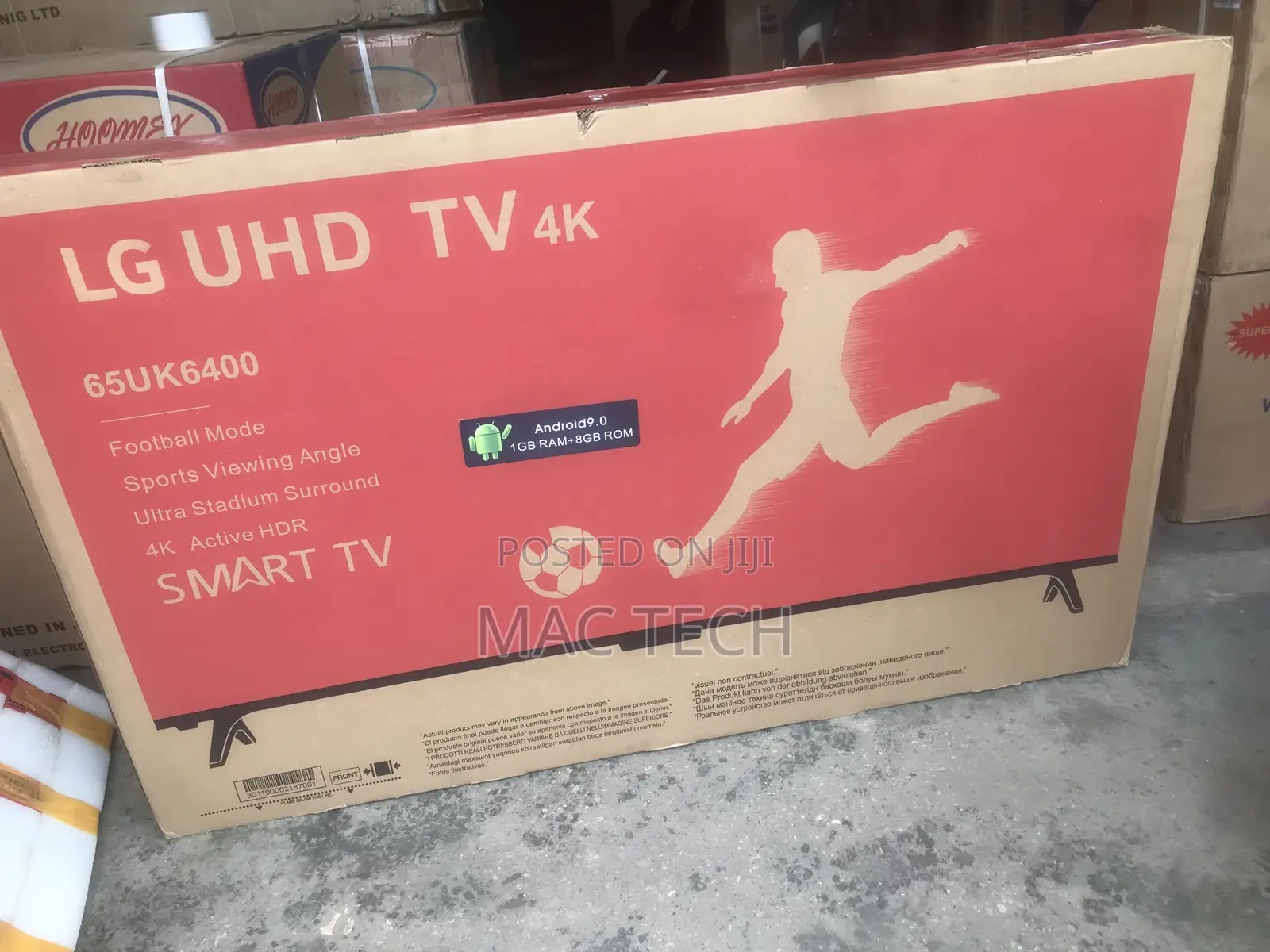 LG 65 Inches Smart 4k TV Uhd. Webos/Android.