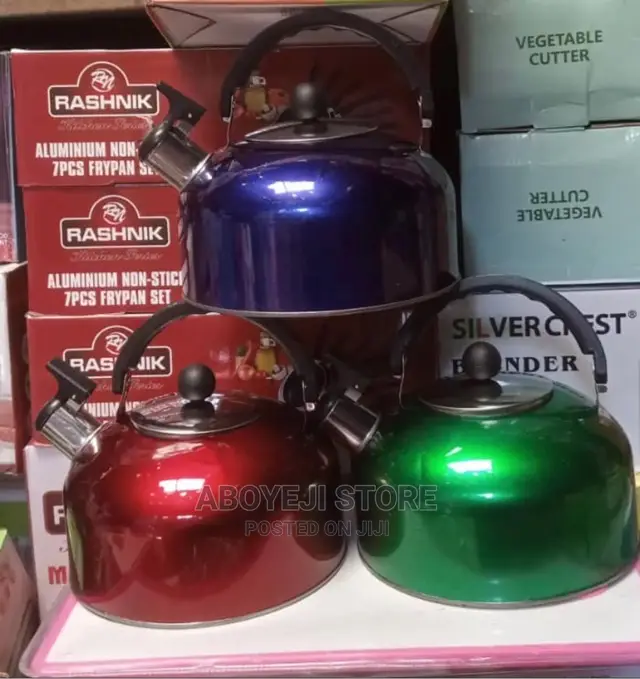 3l Stainless Steel Whistling Kettle for Coffee Stove